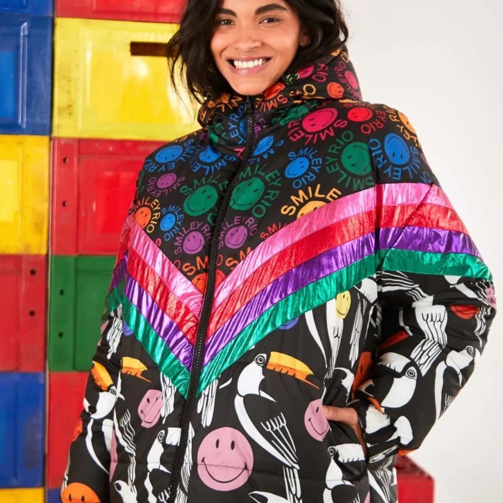 Farm Rio Women's Multi Coat